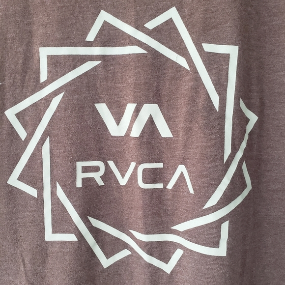 RVCA t-shirt. Graphic Tee. Brown. Size XL. - Picture 1 of 6